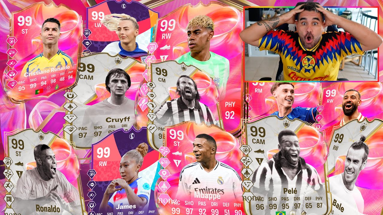 ME HE PASADO FC 25 TENGO TODOS LOS JUGADORES 99 DE MEDIA !!!!