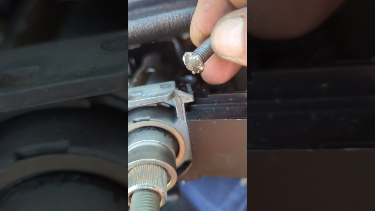 BMW e36 ignition lock housing chisel and removal