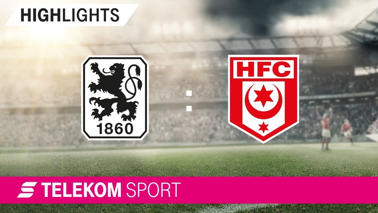 1860 München – Hallescher FC | Spieltag 15, 18/19 | Telekom Sport