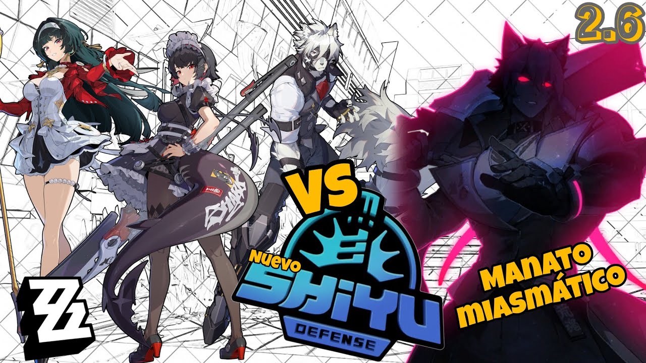 (Video completo) 🦈🐺👩‍🎤 VS 🐶 Ellen Joe❤ vs Manato miasmático. ZENLESS ZONE ZERO
