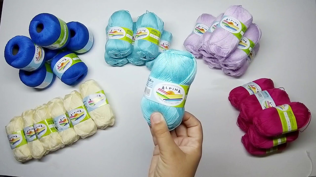 AlinaVjazet. Пряжа из магазина 