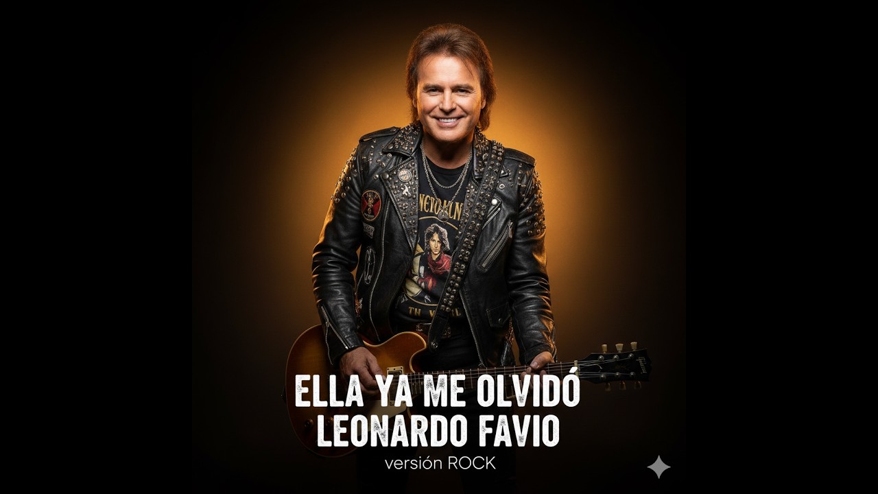 LEONARDO FAVIO ELLA YA ME OLVIDO  version rock  (ia covers).#musica #coversong #song #music #cover