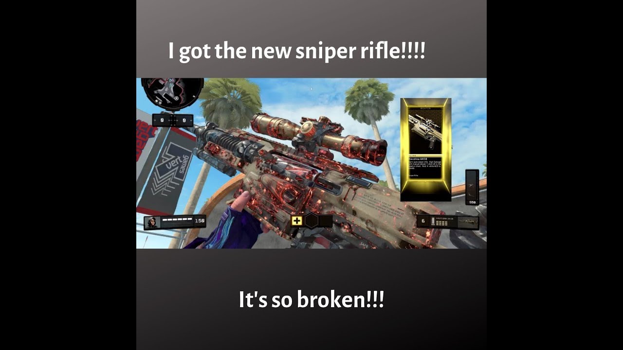 I got the new sniper rifle!!! Insane bo4 supply drop opening and new sniper gameplay