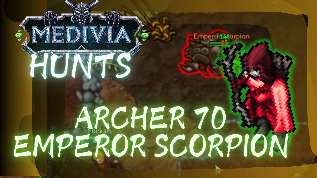 ARCHER 70 SOLO EMPEROR SCORPIONS - MEDIVIA ONLINE