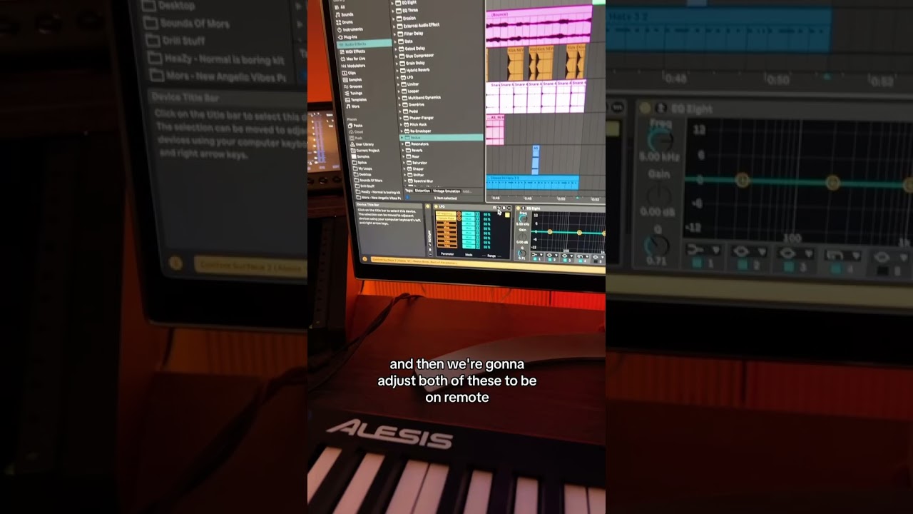 Abletons LFO is just so fun to play around with 🫡 #ableton #abletontricks #producertricks