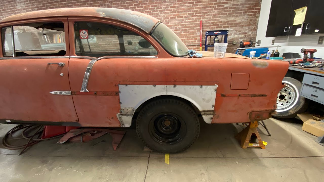 55 Gasser Wheel Arch Fab!
