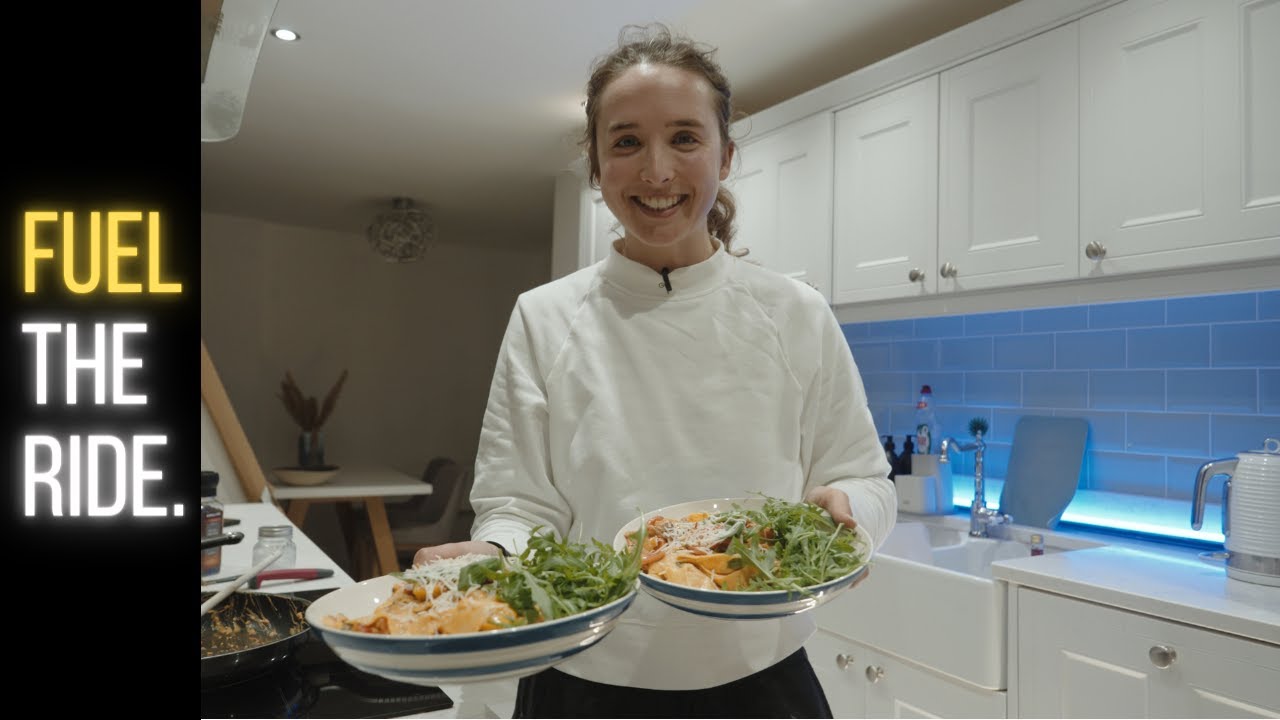 The World's 29th Best Cyclist cooked me a Chorizo Pasta | Fuel The Ride Ep. 1 with @Maddy Nutt