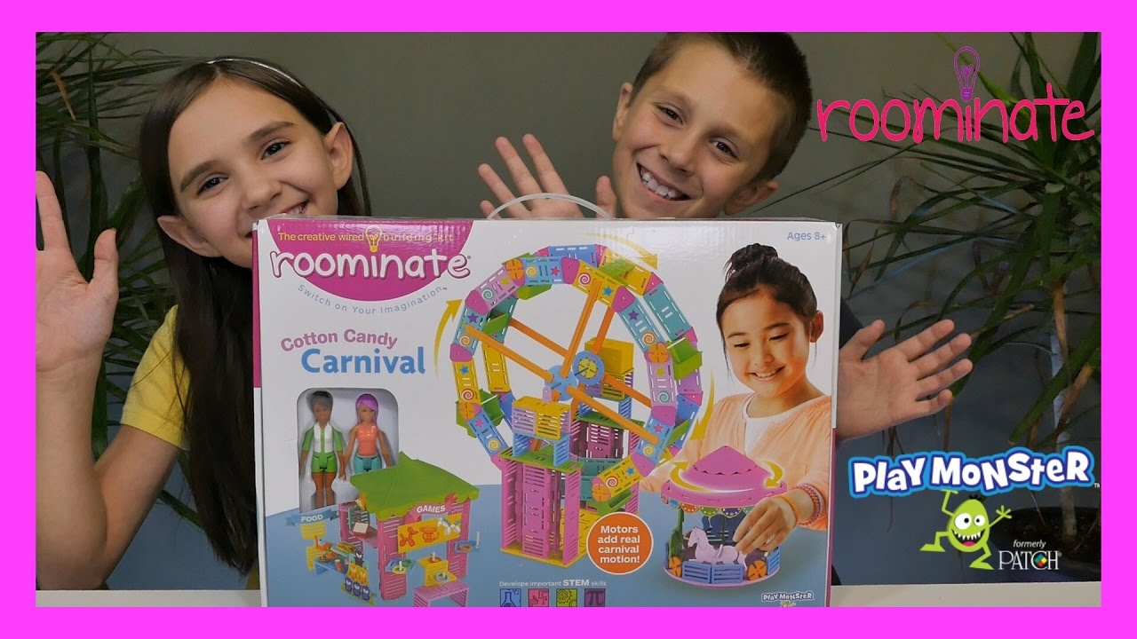 ROOMINATE COTTON CANDY CARNIVAL PLAY SET
