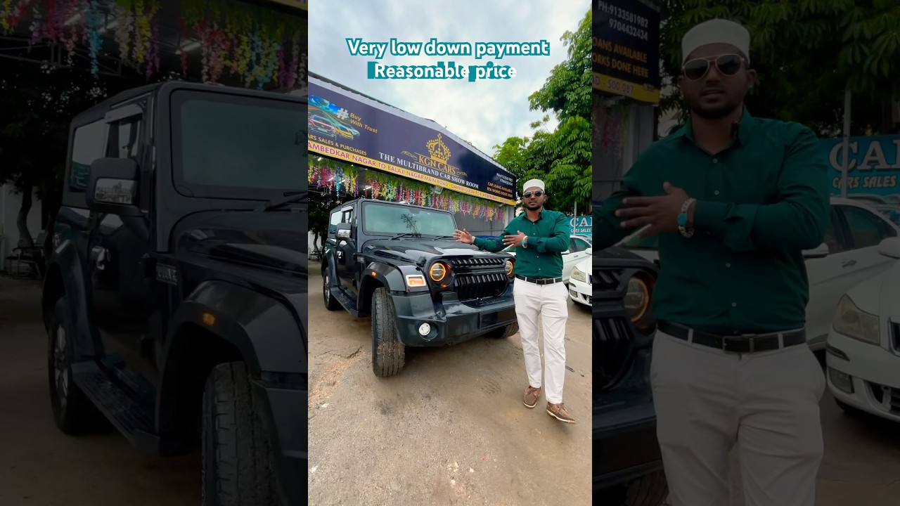 Pre-Owned Mahindra Thar 4x4 for Sale in Hyderabad | Secondhand Off-Road SUV at Best Price