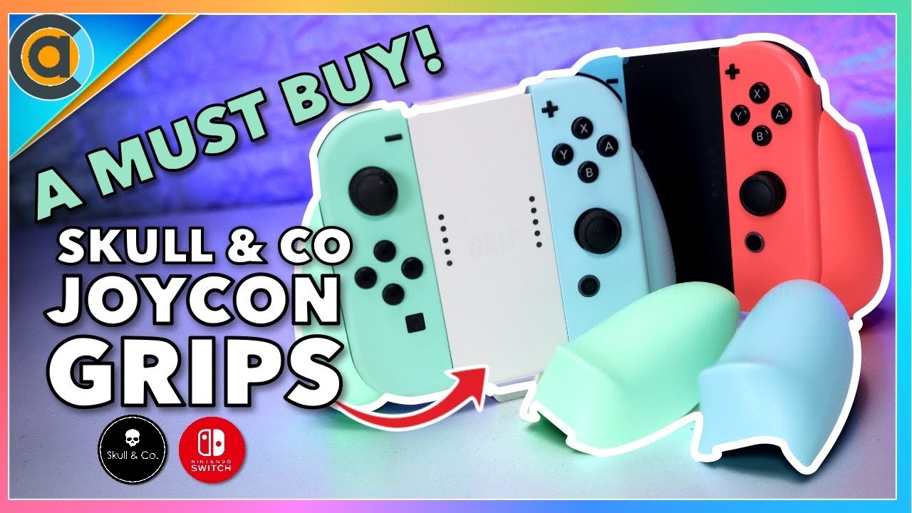 Skull & Co Nintendo Switch OLED Joycon Grips.