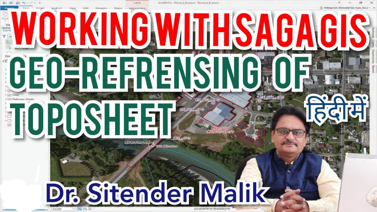 Georeferencing of Toposheet I SAGA GIS I