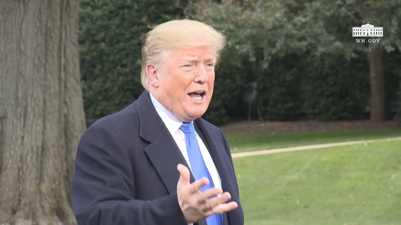 10/26/18: President Trump Delivers Remarks Upon Marine One Departure