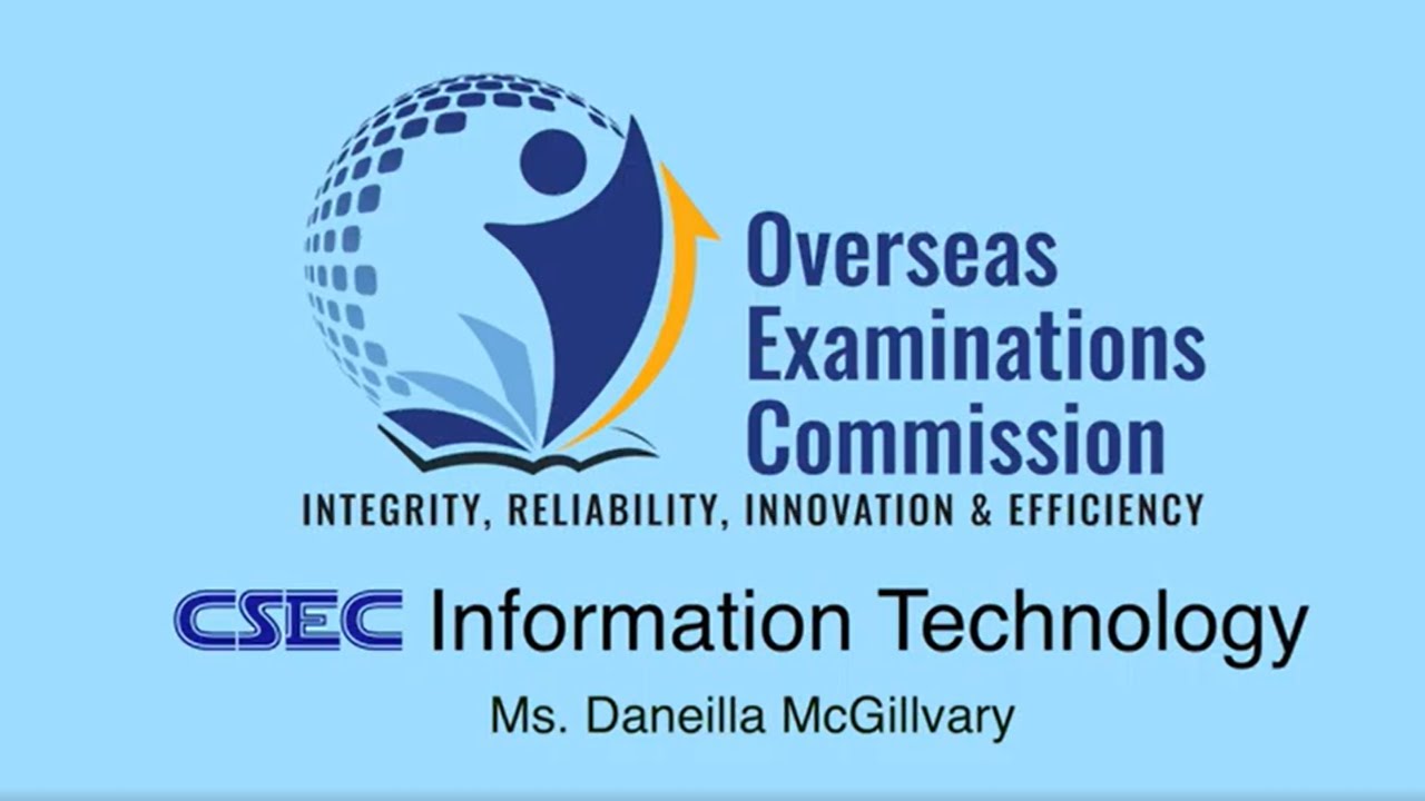 OEC CXC Marathon: CSEC Information Technology Paper Review.