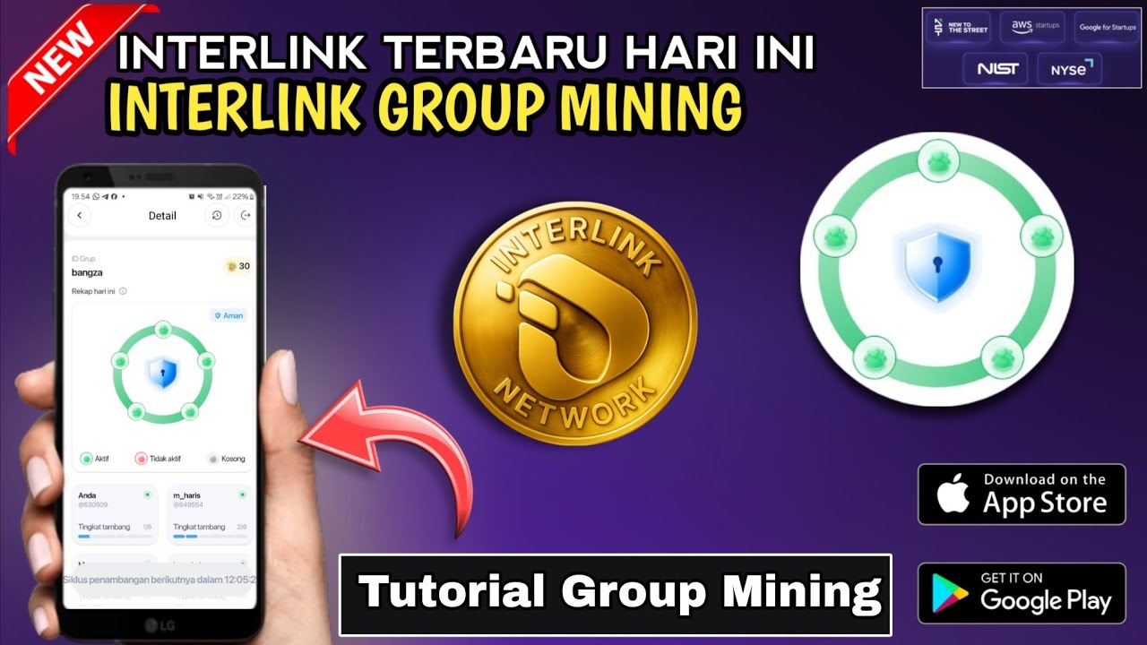 GROUP MINING INTERLINK NETWORK - INTERLINK TERBARU HARI INI - $ITLG - $ITL - ITLX - INTERLINK WALLET
