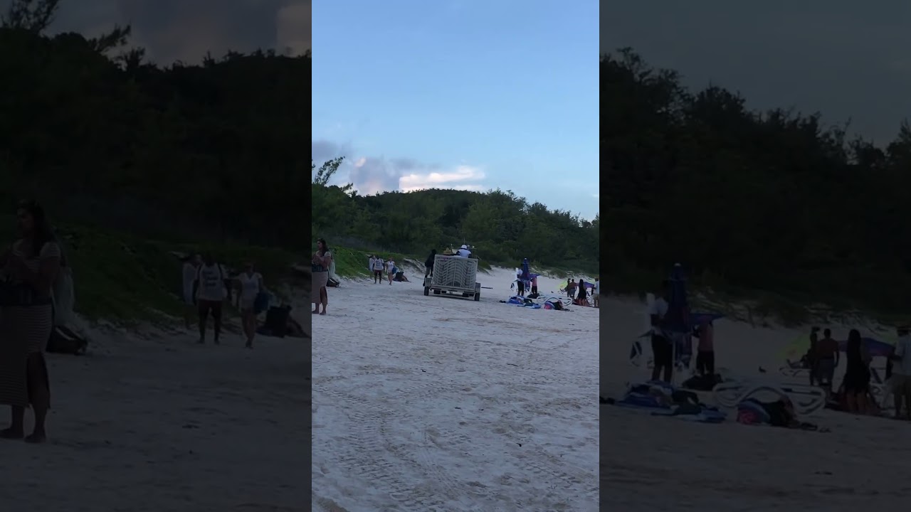 Horseshoe bay beach with white sand. Bermuda Island #trendingshorts #asrm