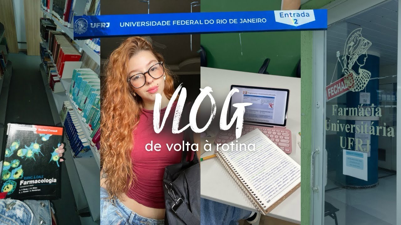 Diário de Uma Estudante de Farmácia | Ep. 03: rotina, volta às aulas, iniciação científica e estudos