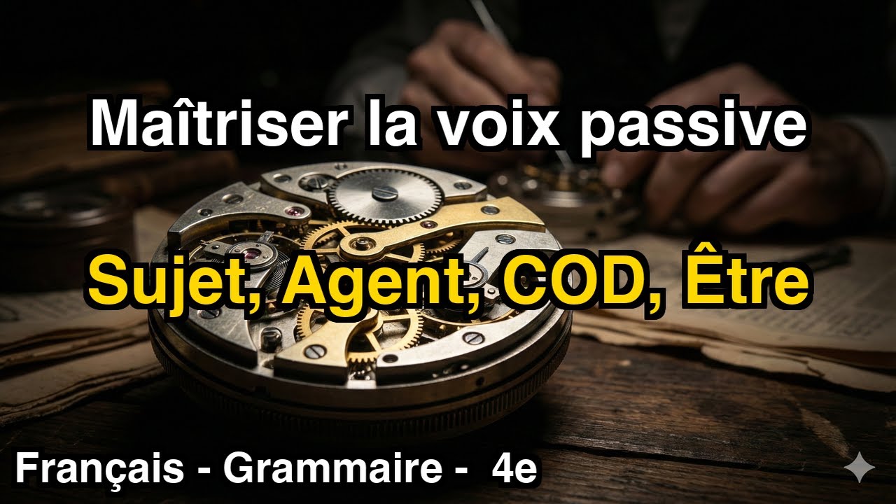 Maîtriser la Voix Active et Passive