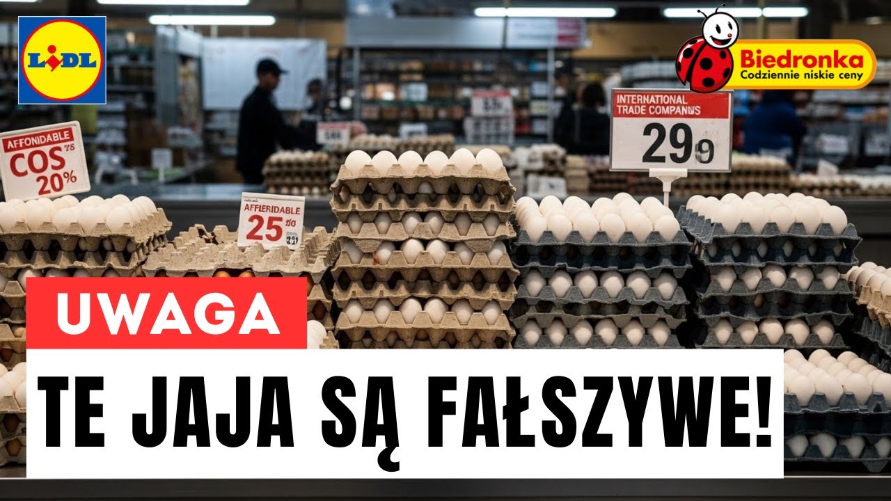 PRAWDA o JAJACH z LIDLa i BIEDRONKI - 5 katastrofy i 2 idealne marki