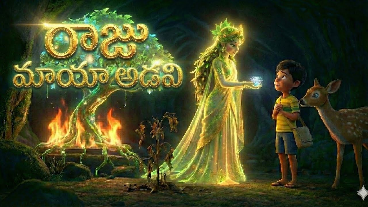 రాజు మరియు మాయా అడవి #kidsstories 
