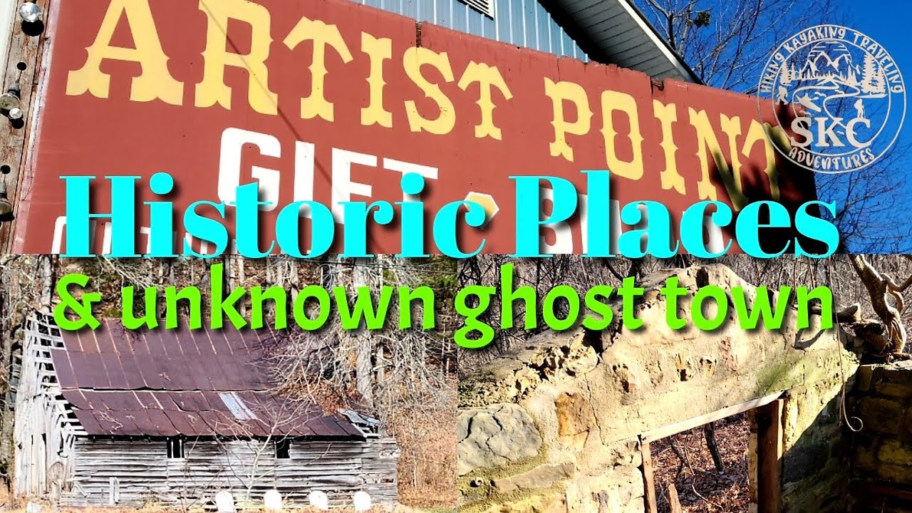 Historic Artist Point & surrounding abandoned places mountainburg Arkansas.