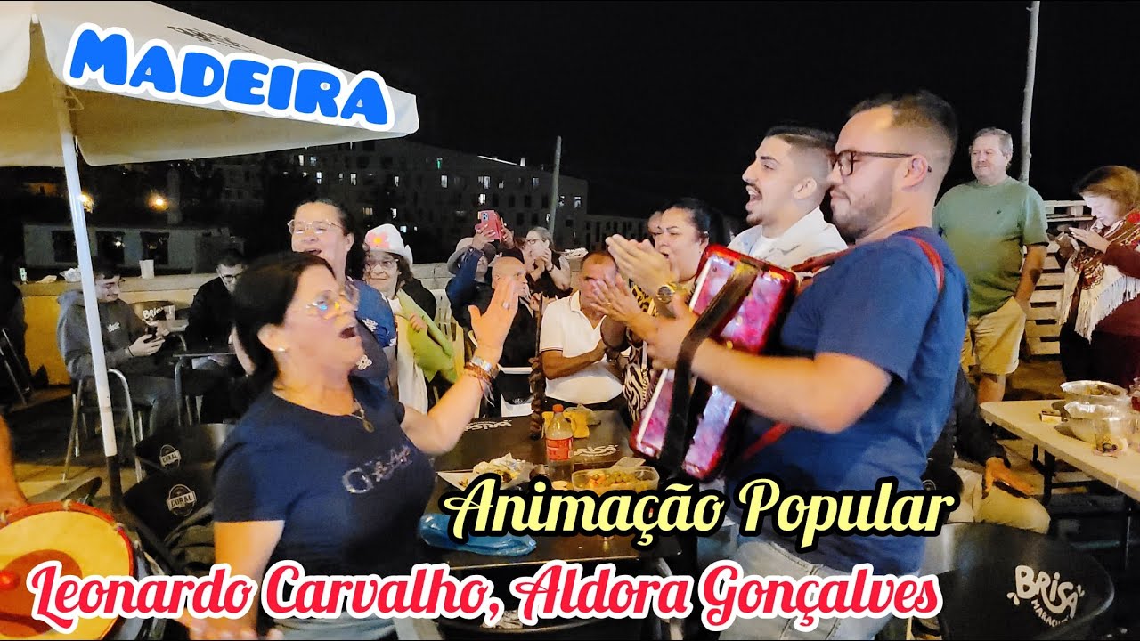Leonardo Carvalho e Amigos - Animação Popular Festa São Martinho Funchal Madeira Portugal