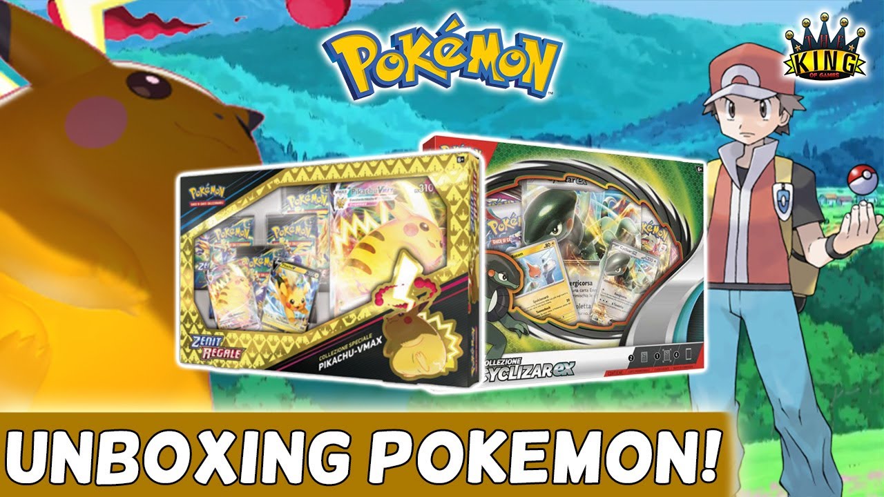Pokémon - Queste collezioni PIKACHU VMAX e CYCLIZAR EX saranno fortunate?
