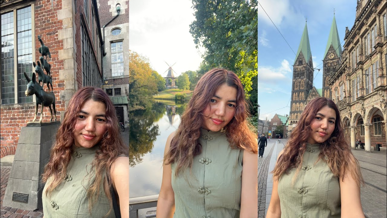 My solo evening exploring Bremen - Fairytales, Windmills & Old Town Charm 🐴🐕🐈🐓