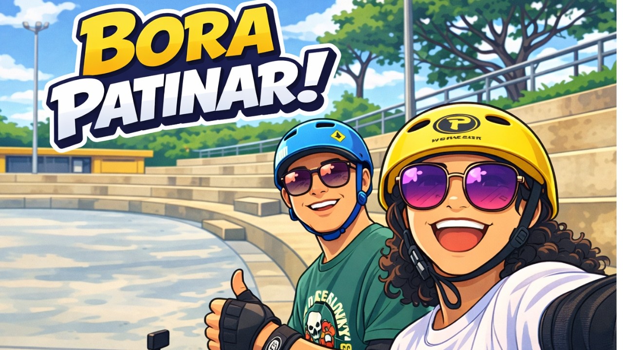 Até que Enfim Bora treinar/ bora Patinar