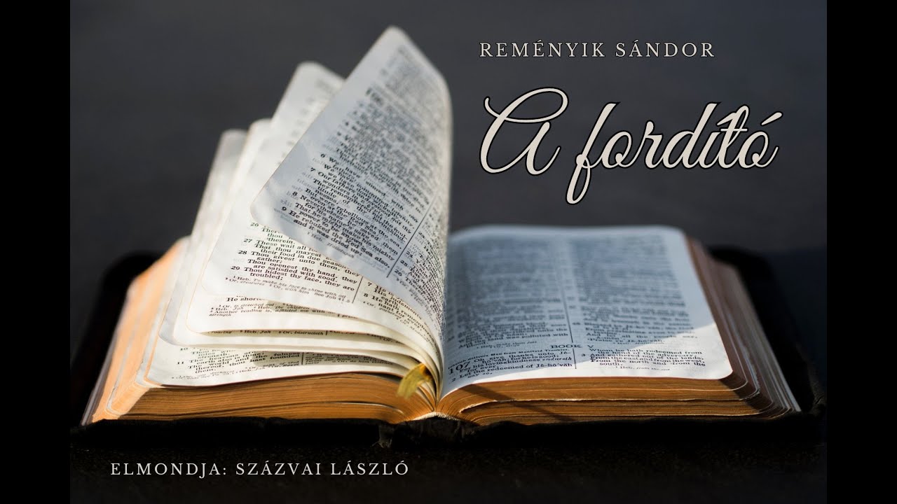 Reményik Sándor - A fordító