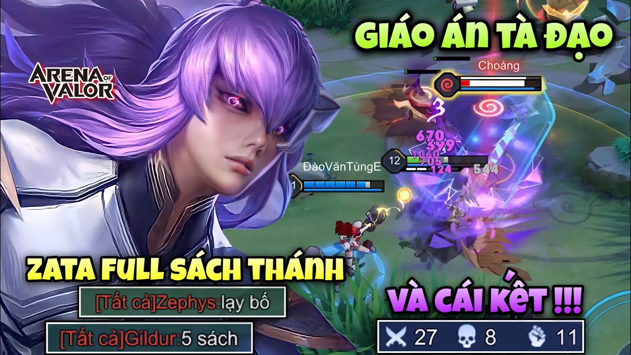 Giáo Án Tà Đạo Không Nên Thử “ Zata Full Sách Thánh “  Team Địch Gáy Sớm Và Cái Kết Lụm Gần 30 Kill 