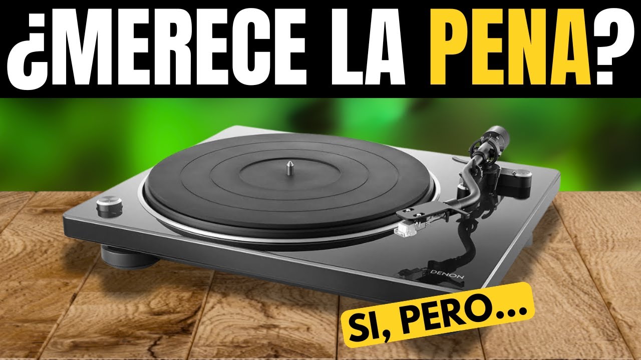 DENON DP 400: EL MEJOR REPRODUCTOR DE DISCOS DE VINILIO - GIRADISCOS DE VINILO DENON DP400BKEM