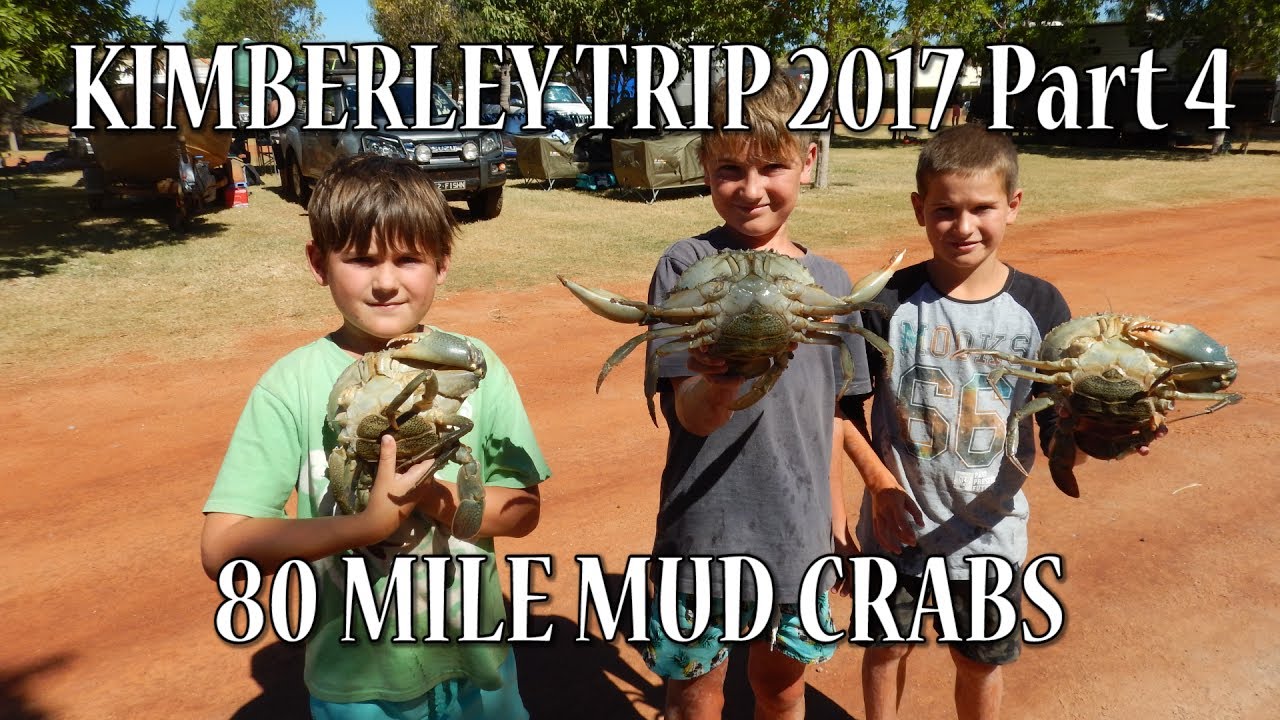 KIMBERLEY TRIP 2017 part 4 80 mile mudcrabs