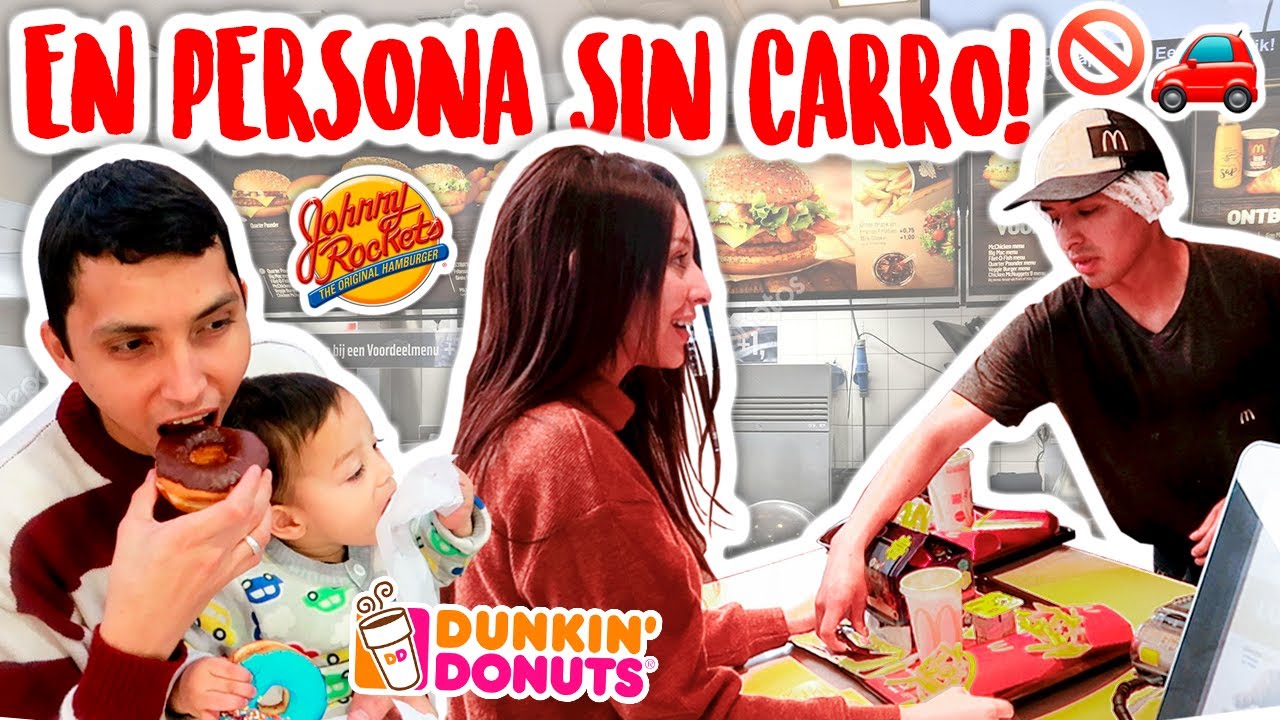 24 HORAS PIDIENDO lo MISMO que la PERSONA DE ENFRENTE 🍟 SIN CARRO ❌🚗 en Perú!
