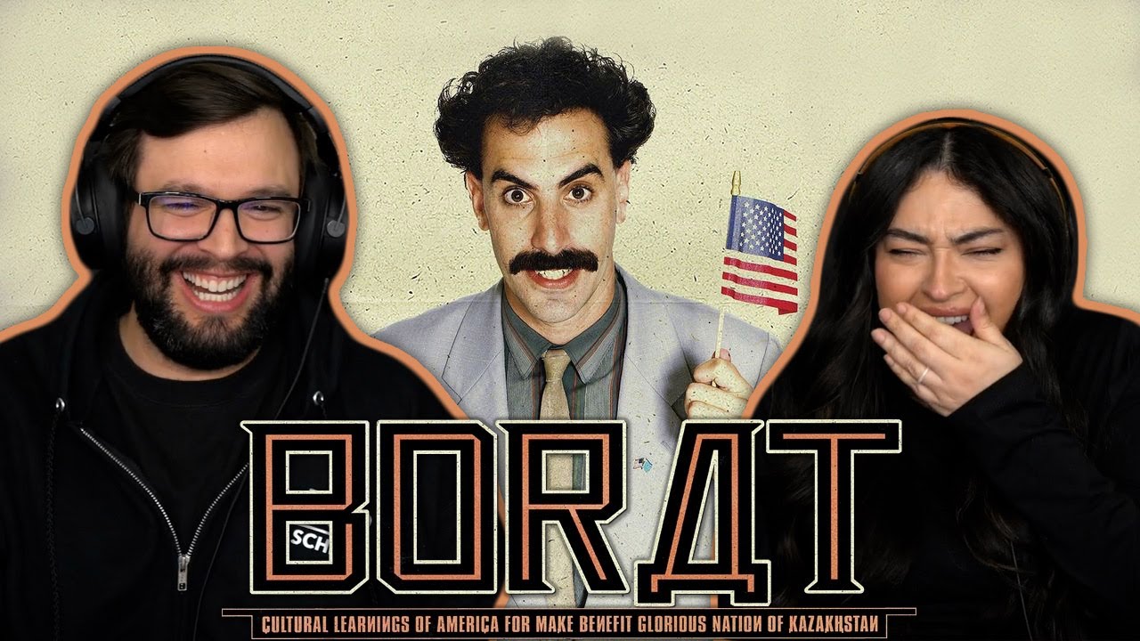Борат (2006) Моя жена смотрит впервые! Реакция на фильм!