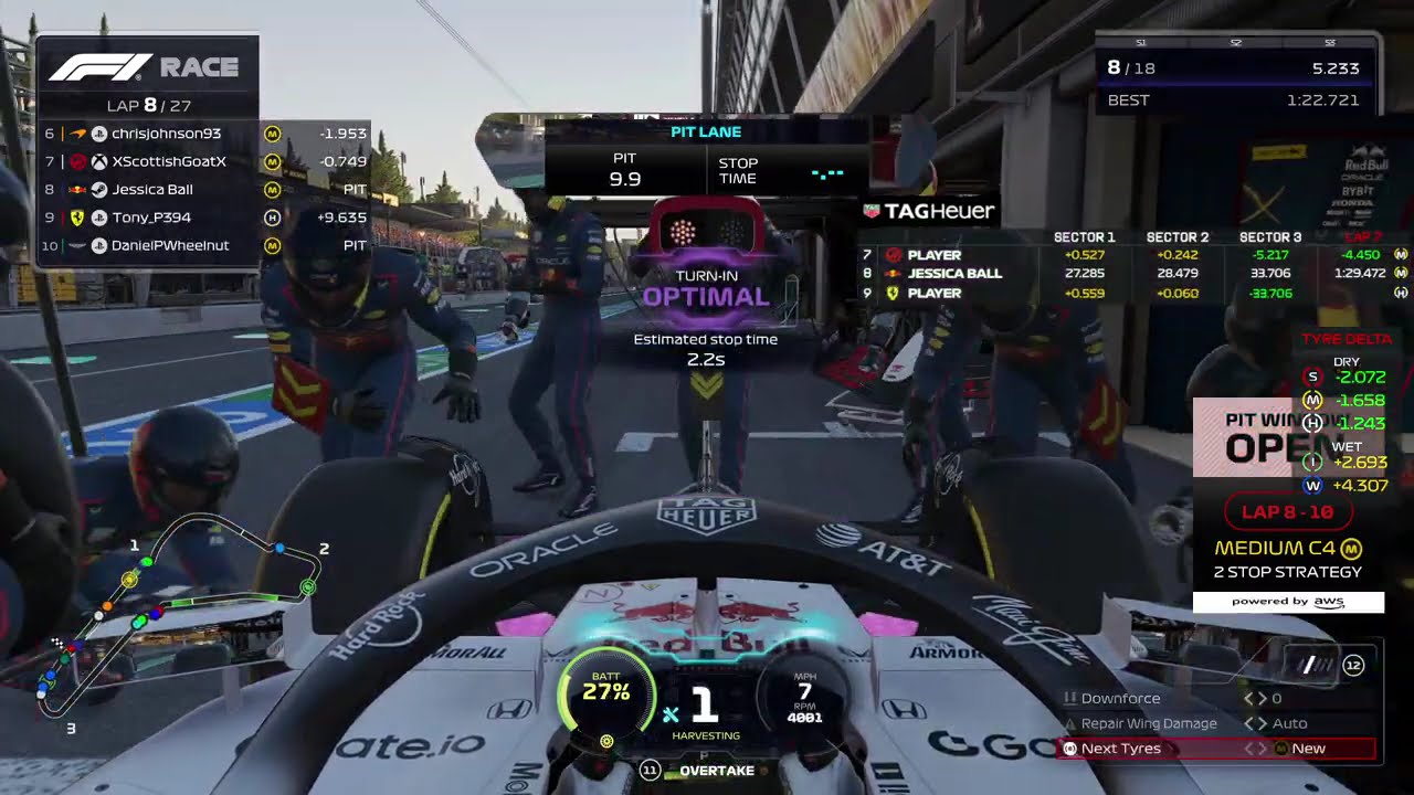 #Ad | DBF1 | S7 | Rounds 17 | Italy (Monza) (My Race POV)