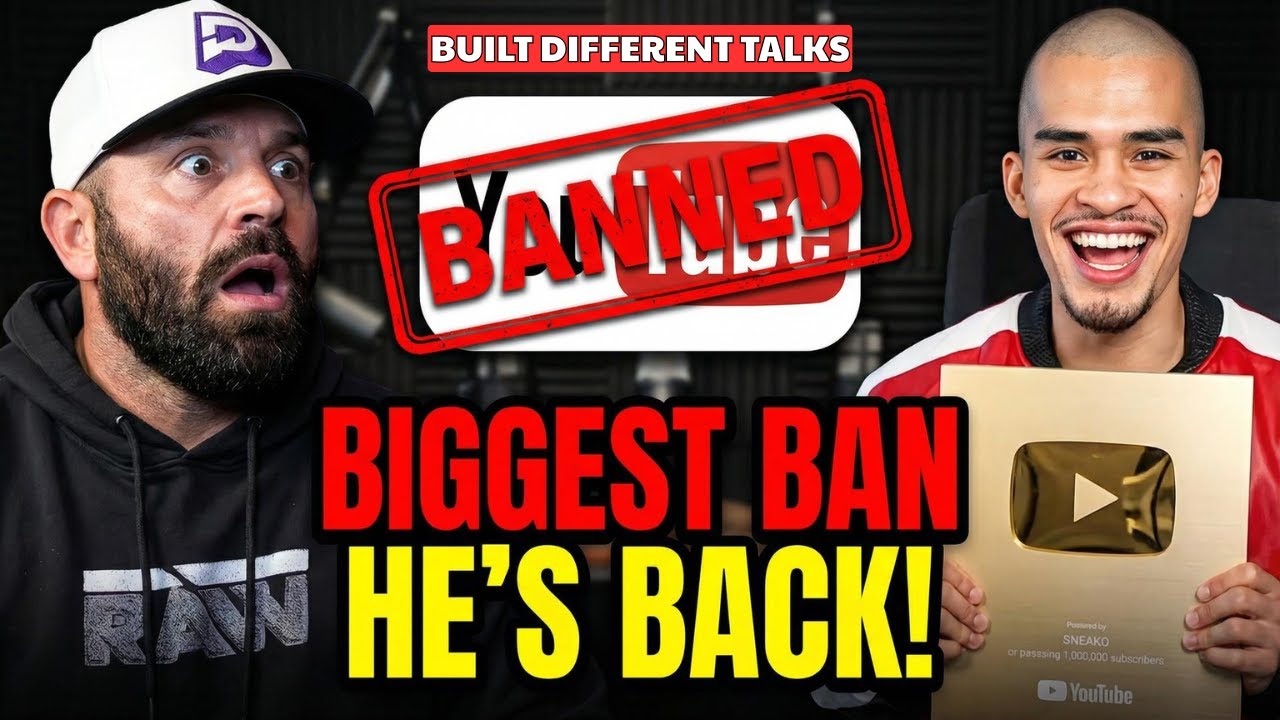 YouTube's Biggest BAN & Sneako's Controversial Comeback | RAWTALK PODCAST