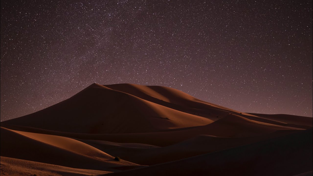 Desert in Cold Winter | Deep Sleep | White Noise | Relaxing Sounds (1hour)