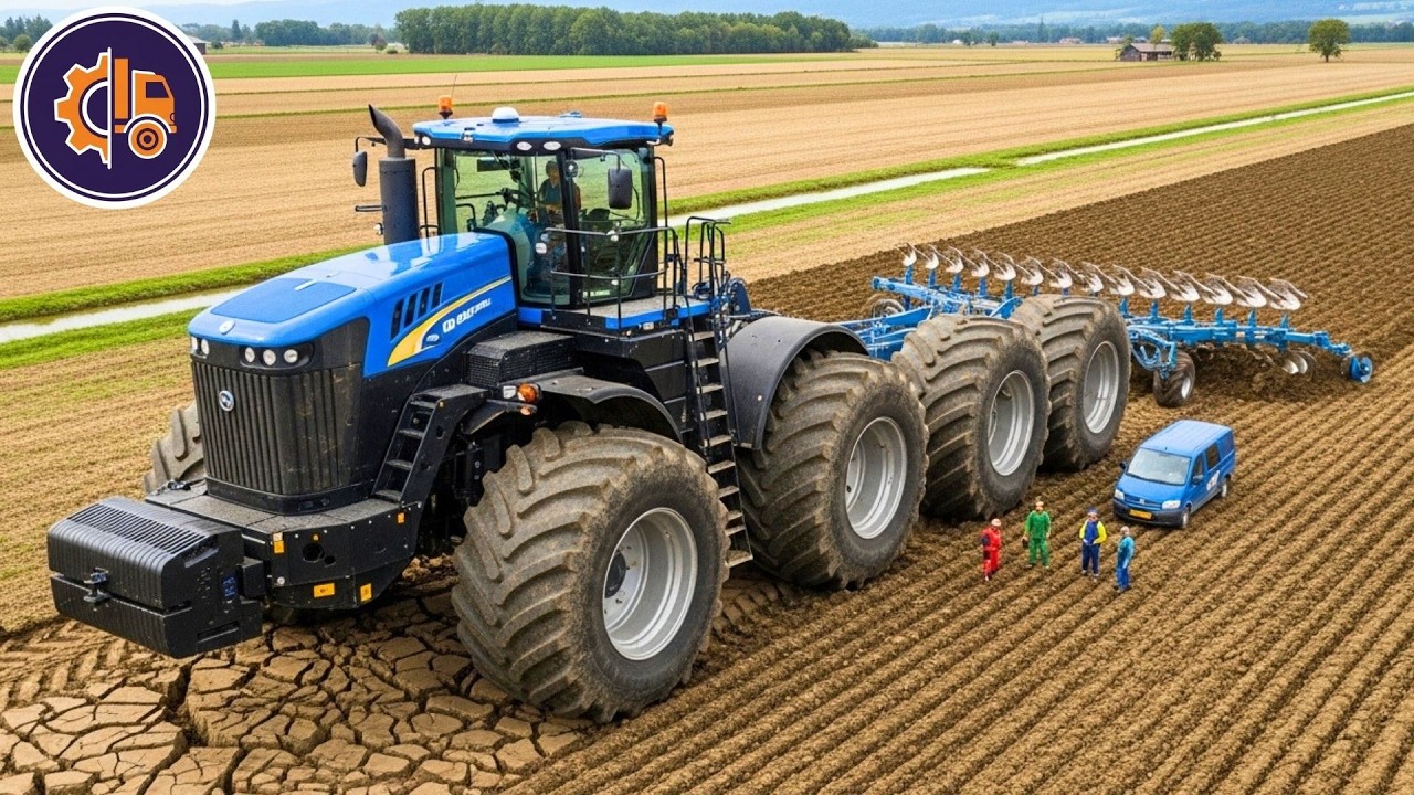 92 mega maquinas agricolas al limite como logran este laboreo extremo en suelos duros