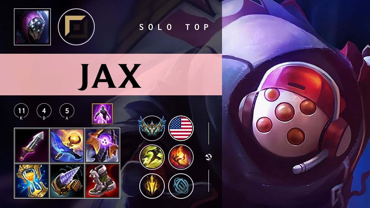 Jax Top vs Fiora - NA Challenger Patch 26.02