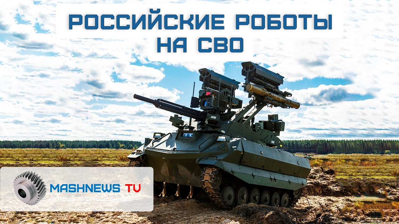 ВС РФ активно применяют роботов при штурме. Как СВО изменило современную войну