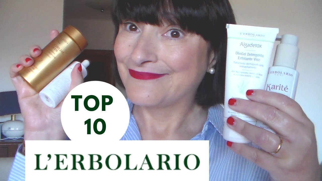 🔝TOP 10  L'ERBOLARIO🍀 I miei preferiti di sempre e le NOVITA' 😍