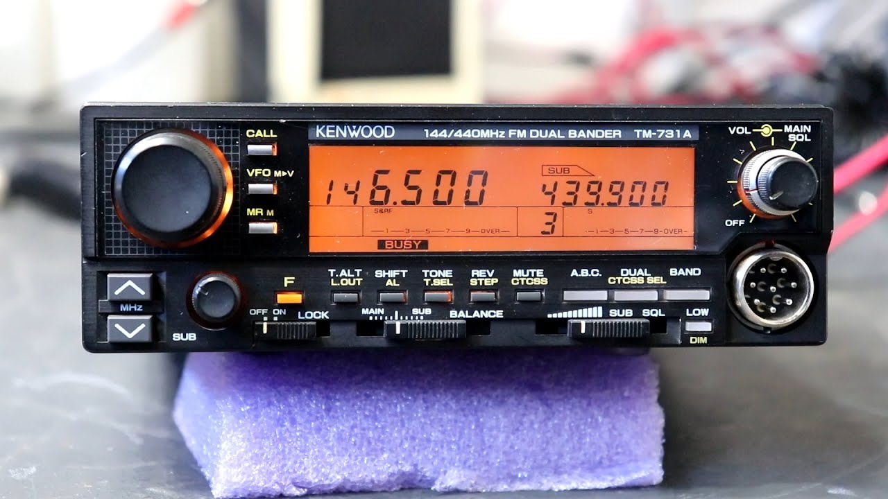 SLS RADIO SERVICE: KENWOOD TM-731A COM INSTABILIDADE NA FREQUÊNCIA E ALINHAMENTO.