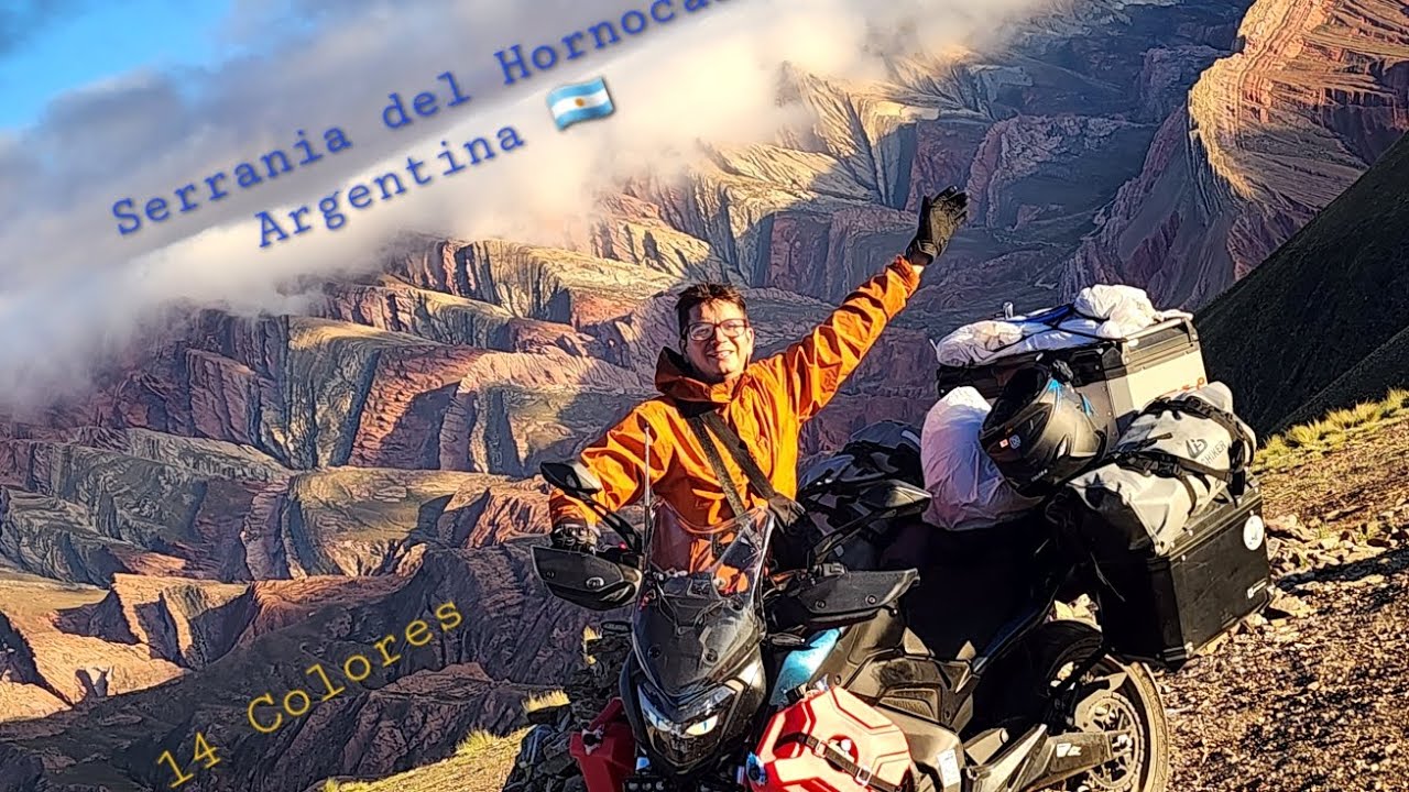 Serrania de los 14 Colores. Argentina 🇦🇷  | Día 49 Sudamérica en Moto 2026