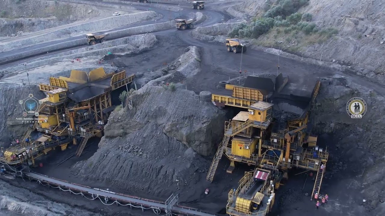 (Singareni Collieries Company Limited)🛠️ Coal Sizer + Crushing Infrastructure in OC‑II (RGIII area).