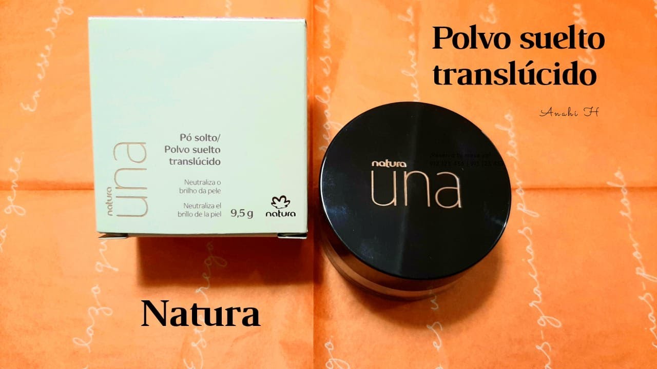 Polvo suelto translúcido de Natura