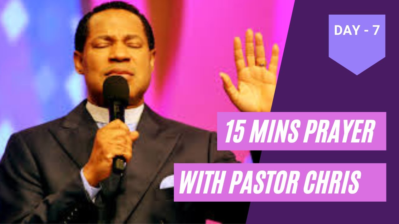 PASTOR CHRIS OYAKHILOME - 15 MINS PRAYING IN TONGUES DAY 7