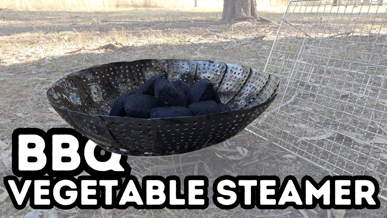 VEGETABLE STEAMER BBQ COOKER - Practical camping