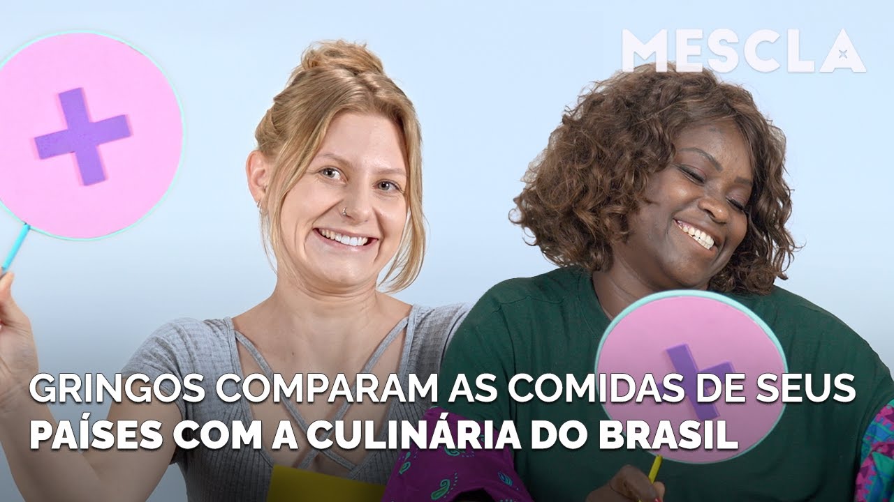 Gringos comparam as comidas de seus países com a culinária do Brasil