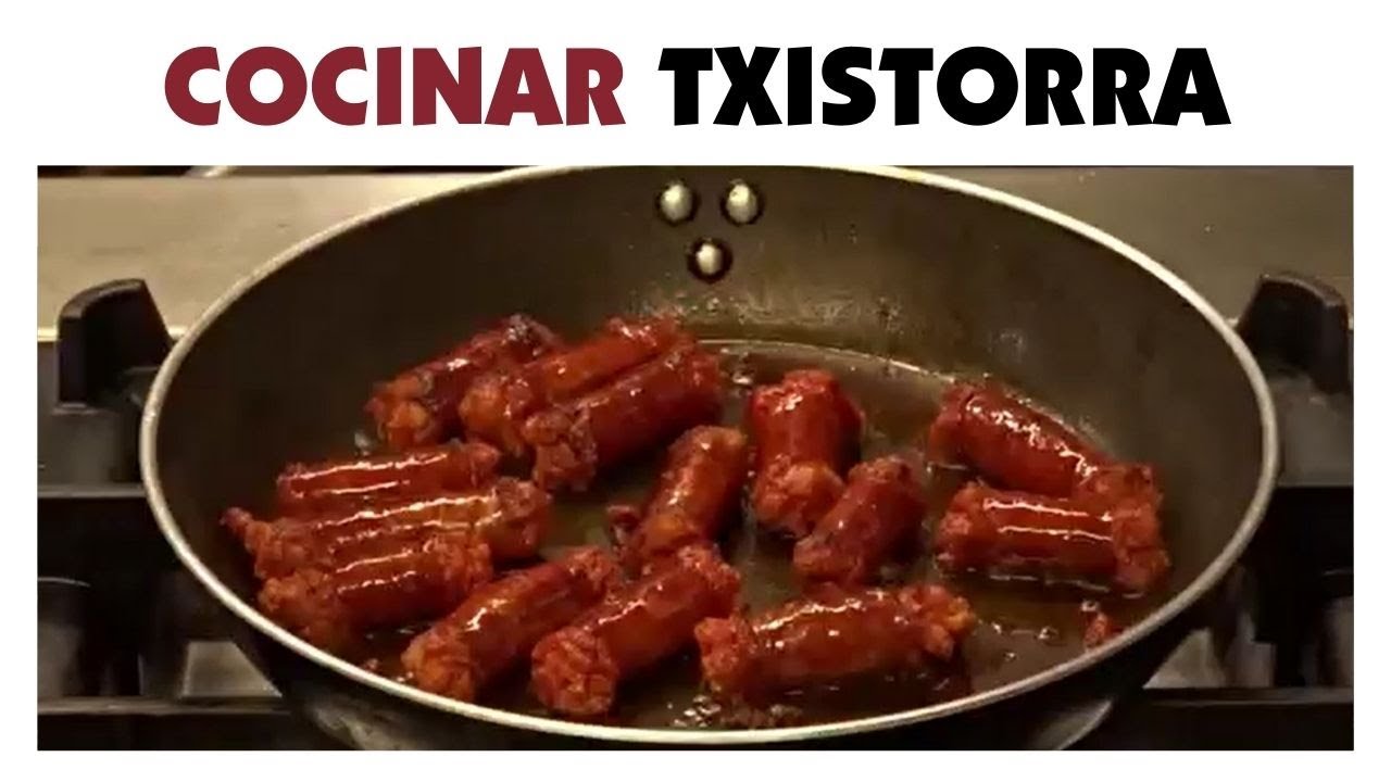 ¡Txistorra, sartén y fuego!