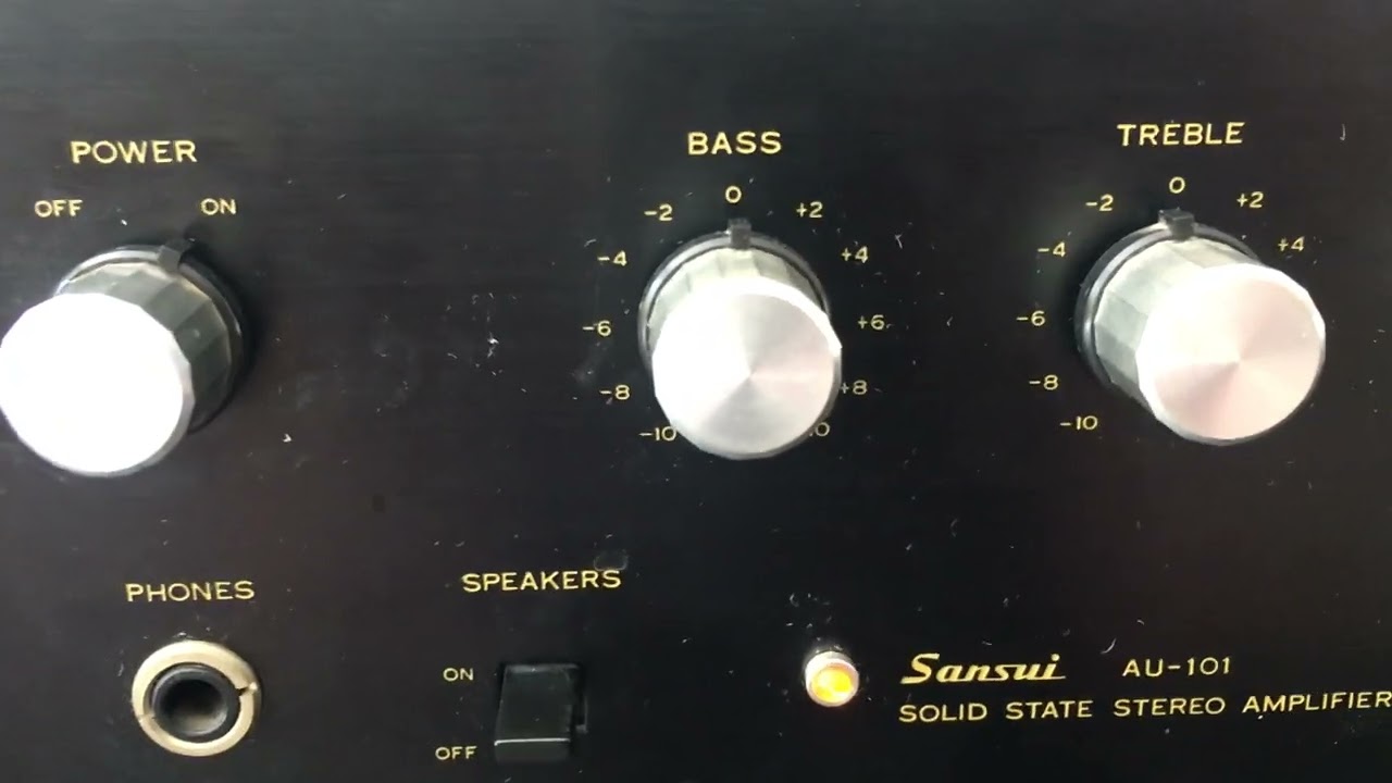 Sansui AU-101 vintage amplifier